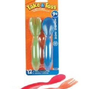 Take & Toss Toddler Flatware